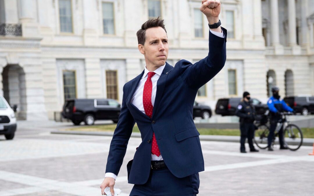 Josh Hawley Says He Doesn't Know If He Saluted Any Rioters, So We Checked | HuffPost